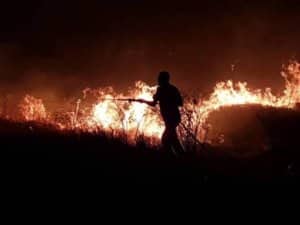 Negev Communities on Fire