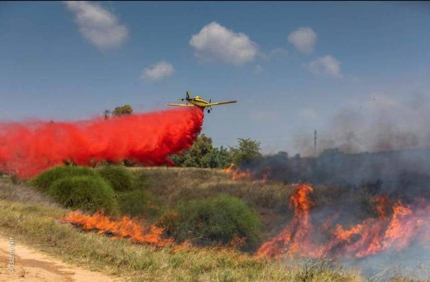 Negev Communities on Fire